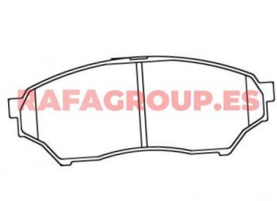 RG6850 - Pastillas de freno